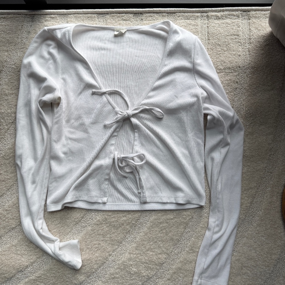Aritzia Tie Top